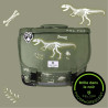 Pol Fox - Cartable Réversible Jurassic 38 cm